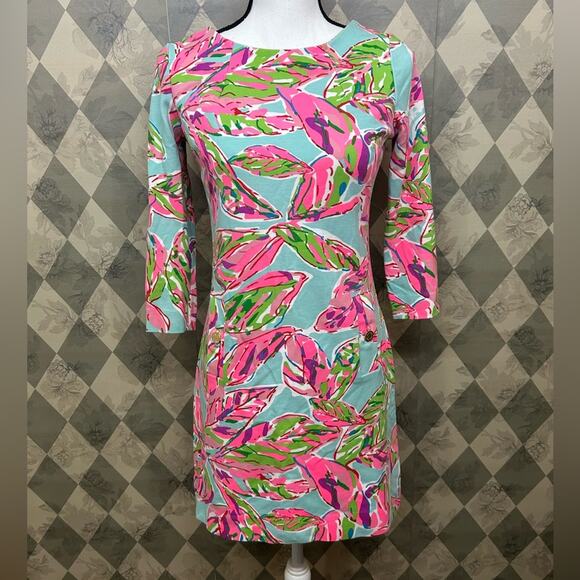 Lilly Pulitzer Charlene Scoop Neck Mini Dress - Picture 2 of 7